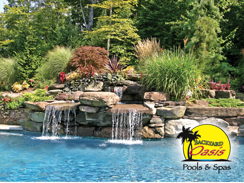 Back Yard Oasis Pool 1