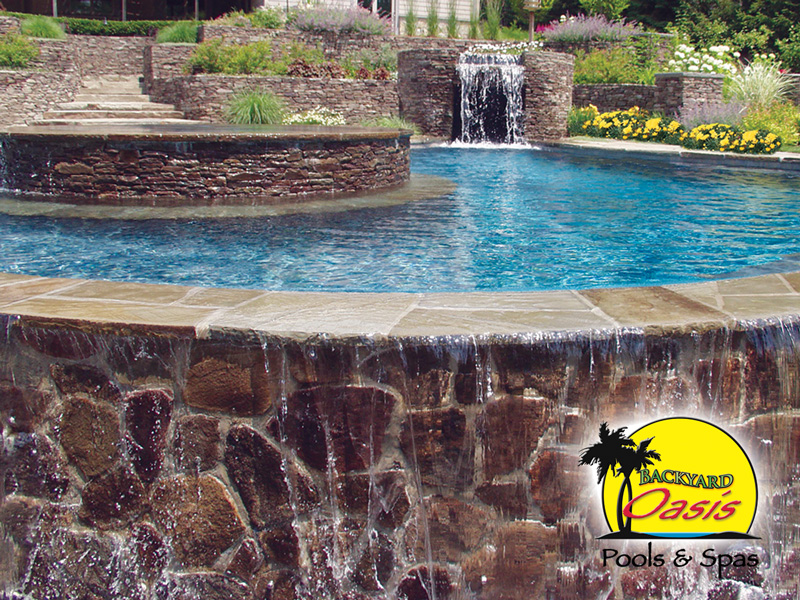 Back Yard Oasis swimming Pools